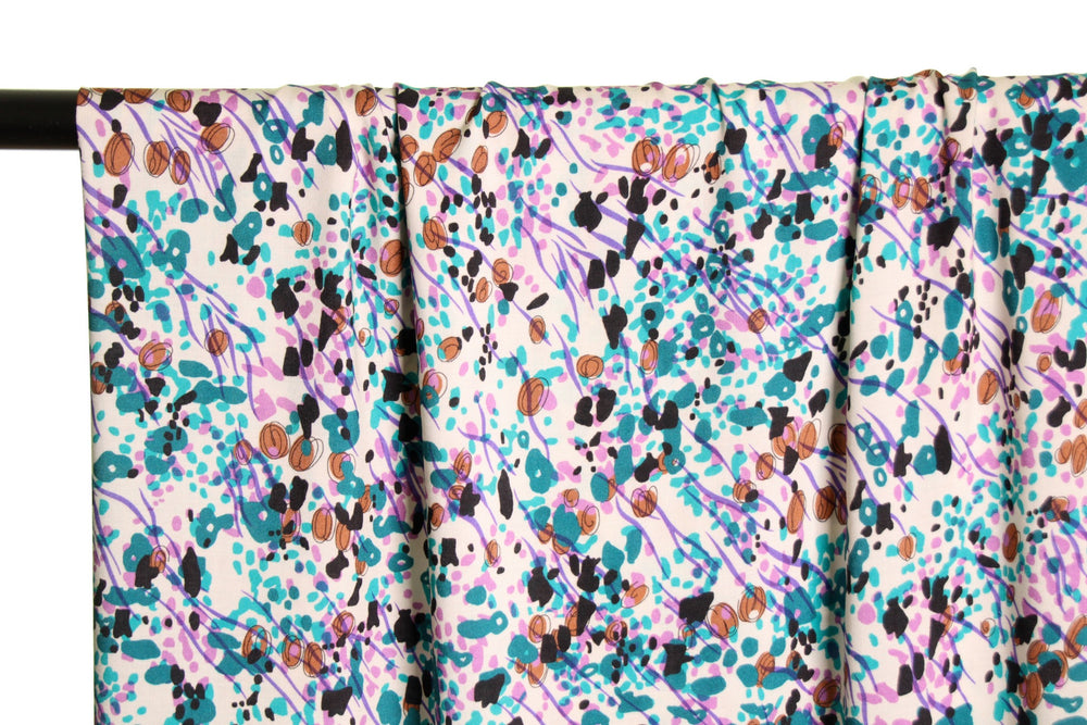 PAINT PRINT • VISCOSE $49.00/metre