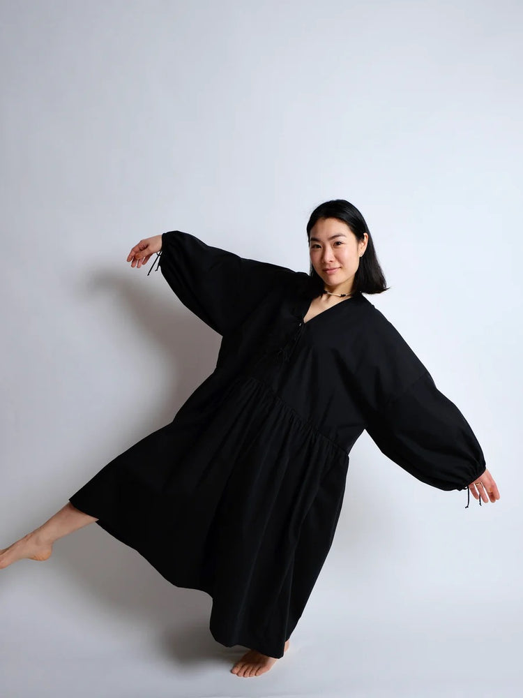 ZERO WASTE Bow Dress - Hack PDF - ADD ON TO 'ZW GATHER DRESS' • PDF Pattern
