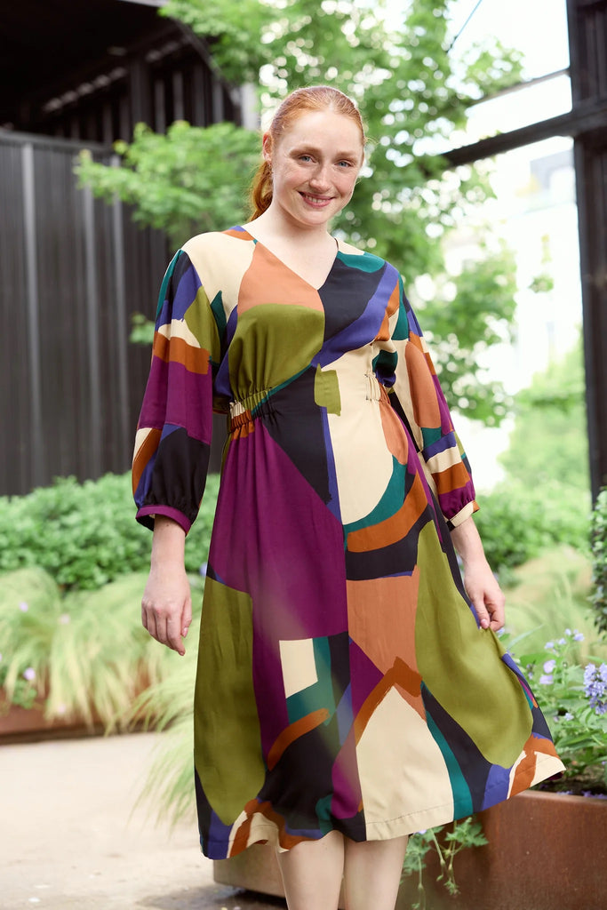 ATELIER JUPE • JAMIE Blouse • Paper Pattern • PATTERN SCISSORS FROCK ...