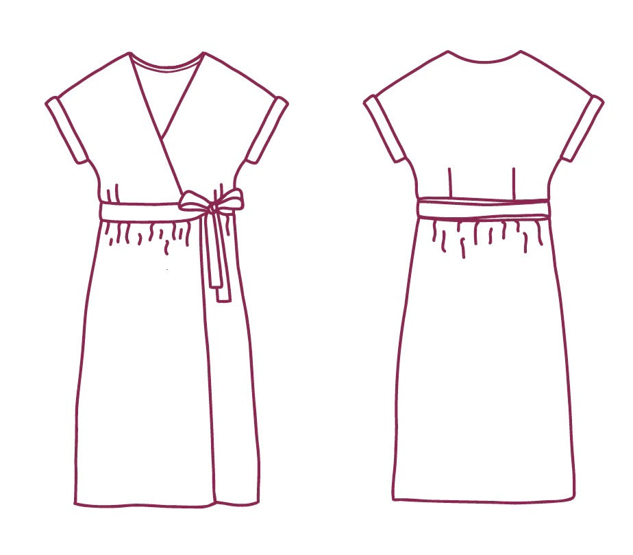 ROBYN Wrap Dress • Pattern