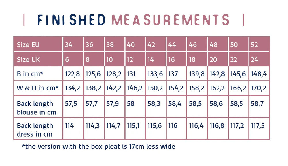 LORI Blouse & Dress • Pattern