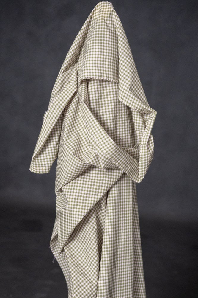 ORGANIC COTTON • Artichoke Watercolour $48.00/metre