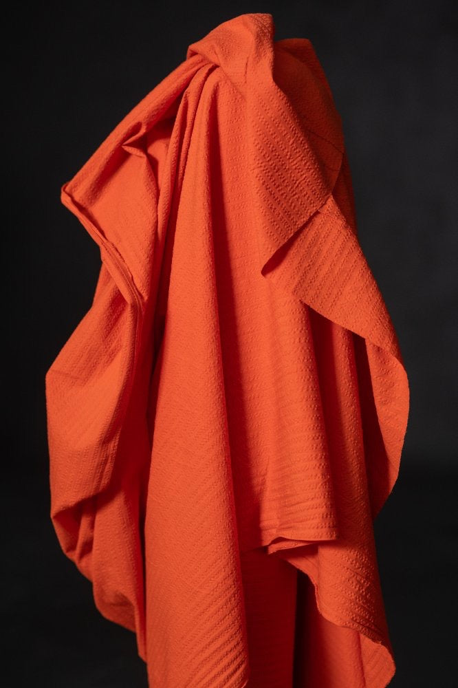 ORGANIC COTTON SEERSUCKER • Dynamite $55.00/metre