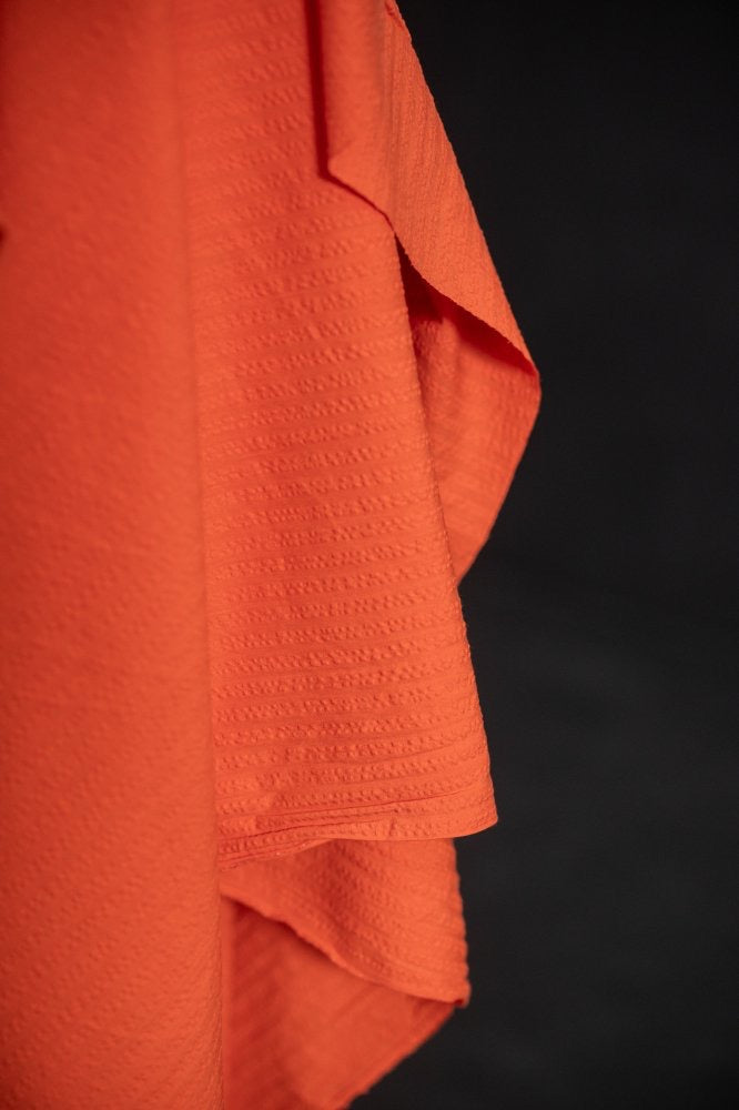 ORGANIC COTTON SEERSUCKER • Dynamite $55.00/metre