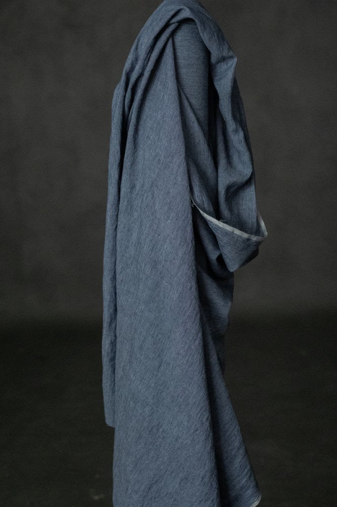 LINEN 160gsm • Chalky Chambray $109.00/metre ($27.25/25cm)