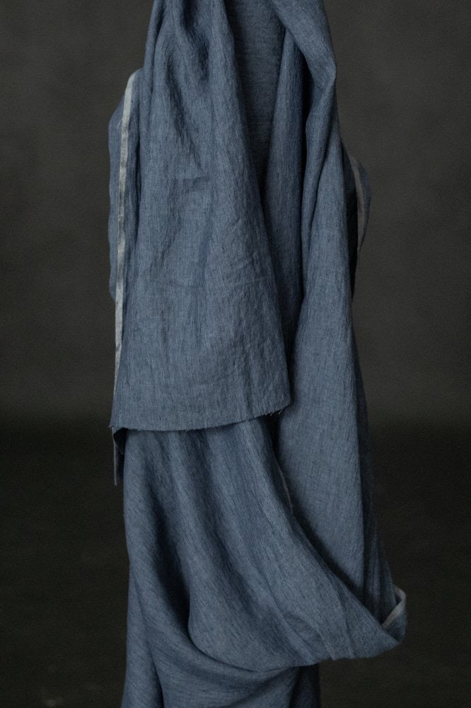LINEN 160gsm • Chalky Chambray $109.00/metre ($27.25/25cm)