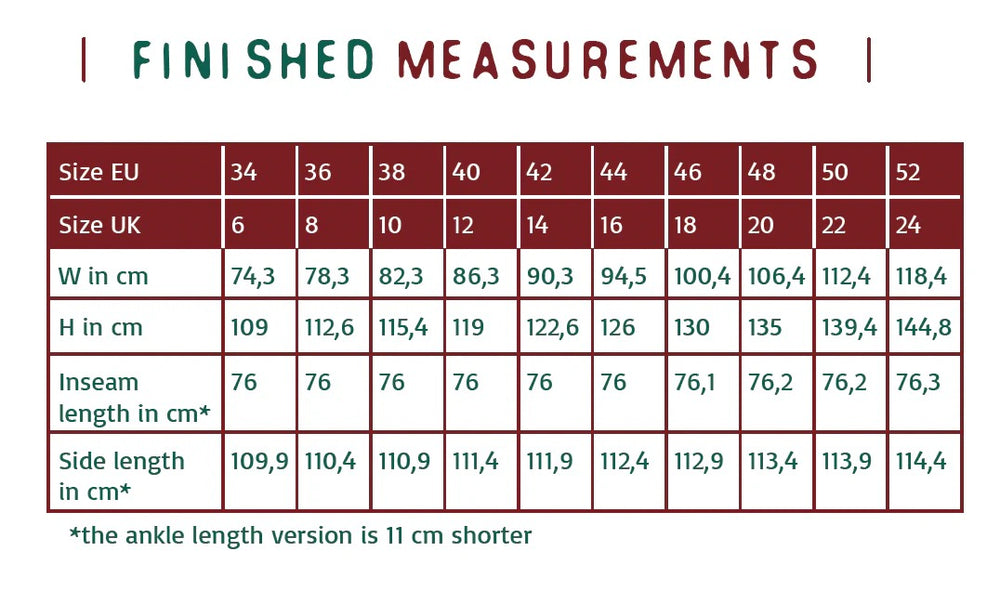 BLAKE Trousers • Pattern