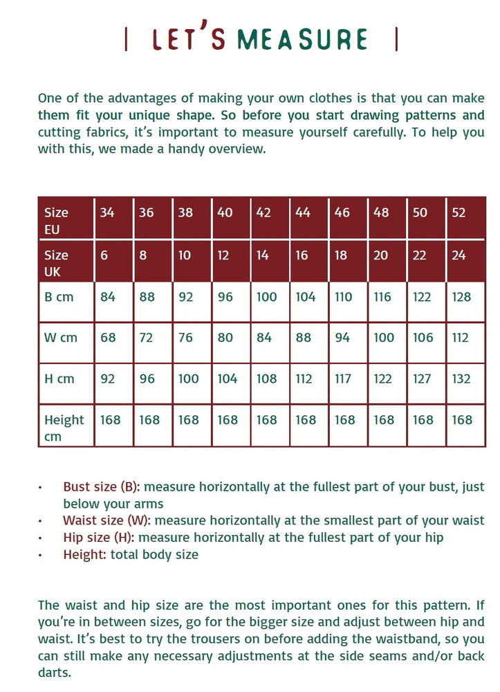 BLAKE Trousers • Pattern