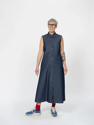 THE ASSEMBLY LINE PATTERNS •SHIRT DRESS • PATTERN SCISSORS FROCK – Pattern  Scissors Frock