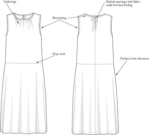 DROP-WAIST DRESS • Pattern