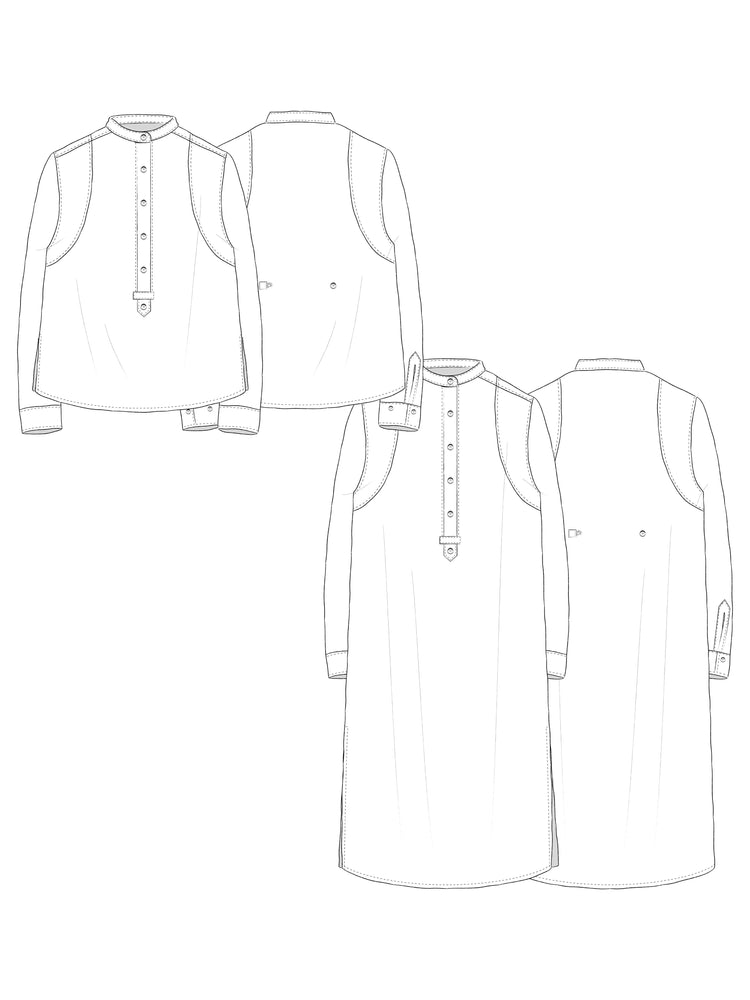 BONNET SHIRT • PDF Pattern