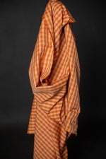 COTTON/LINEN • RHUBARB & CUSTARD $64.00.00/metre