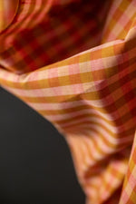 COTTON/LINEN • RHUBARB & CUSTARD $64.00.00/metre