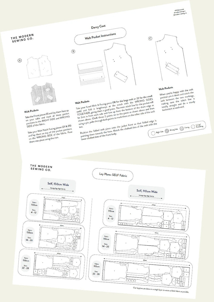 DARCY COAT • PDF Pattern