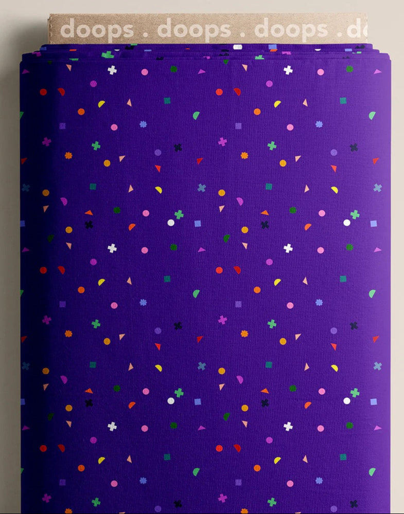COTTON POPLIN • Purple Cute $39.00/metre
