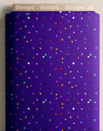 COTTON POPLIN • Purple Cute $39.00/metre