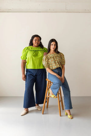 THE SAGEBRUSH TOP • Pattern