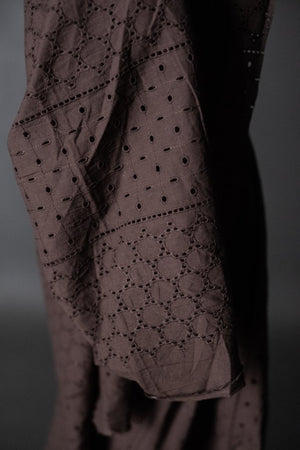 INDIAN COTTON • Burrow Eyelet $65.00/metre