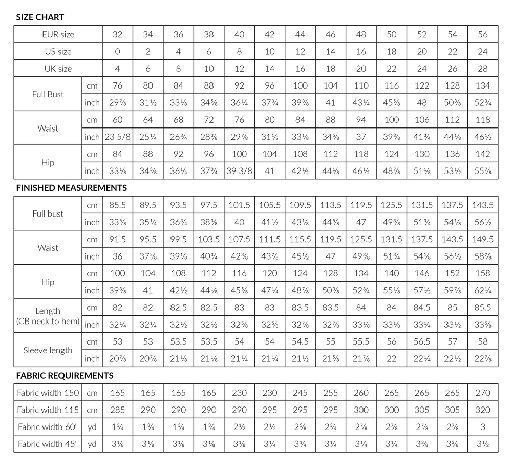 LOVIISA DENIM DRESS • PDF Pattern