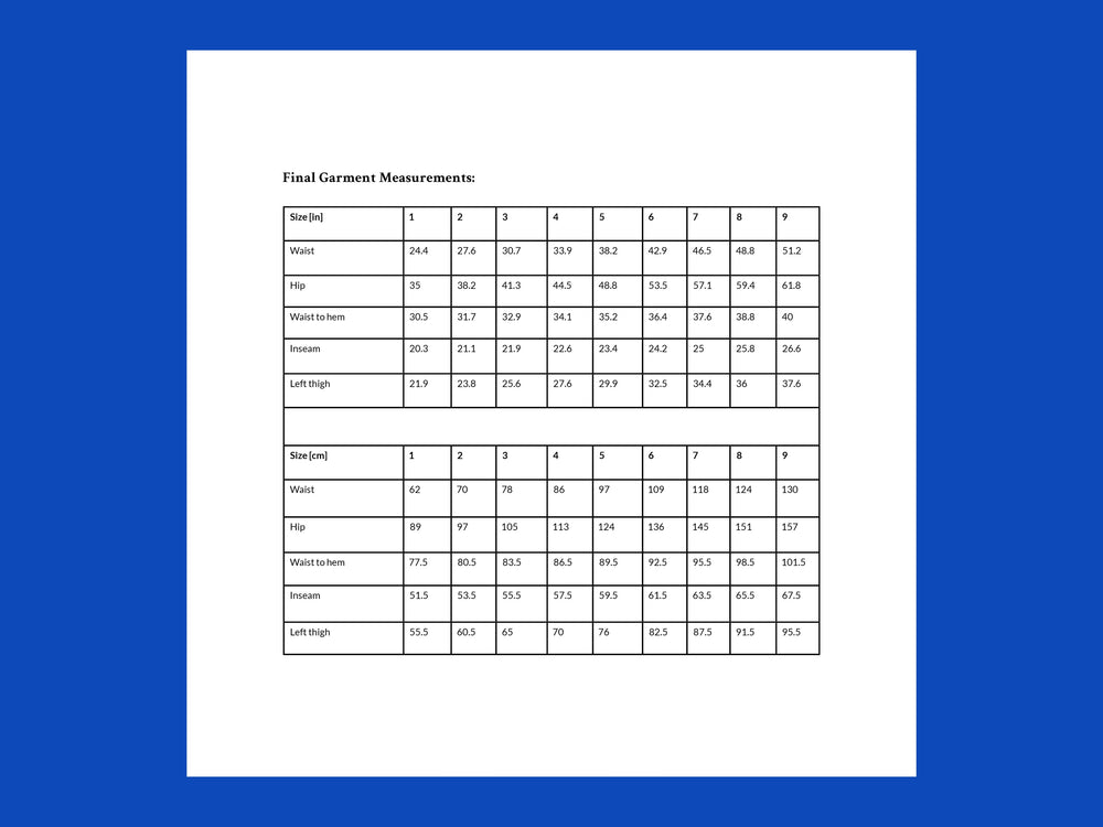 LUCE • PDF Pattern