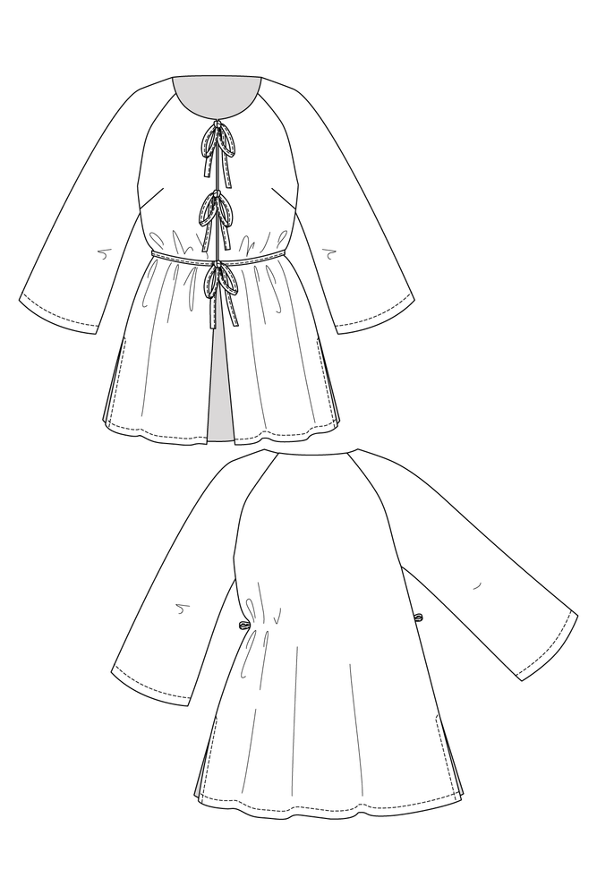 MAITE RAGLAN TUNIC & DRESS • PDF Pattern