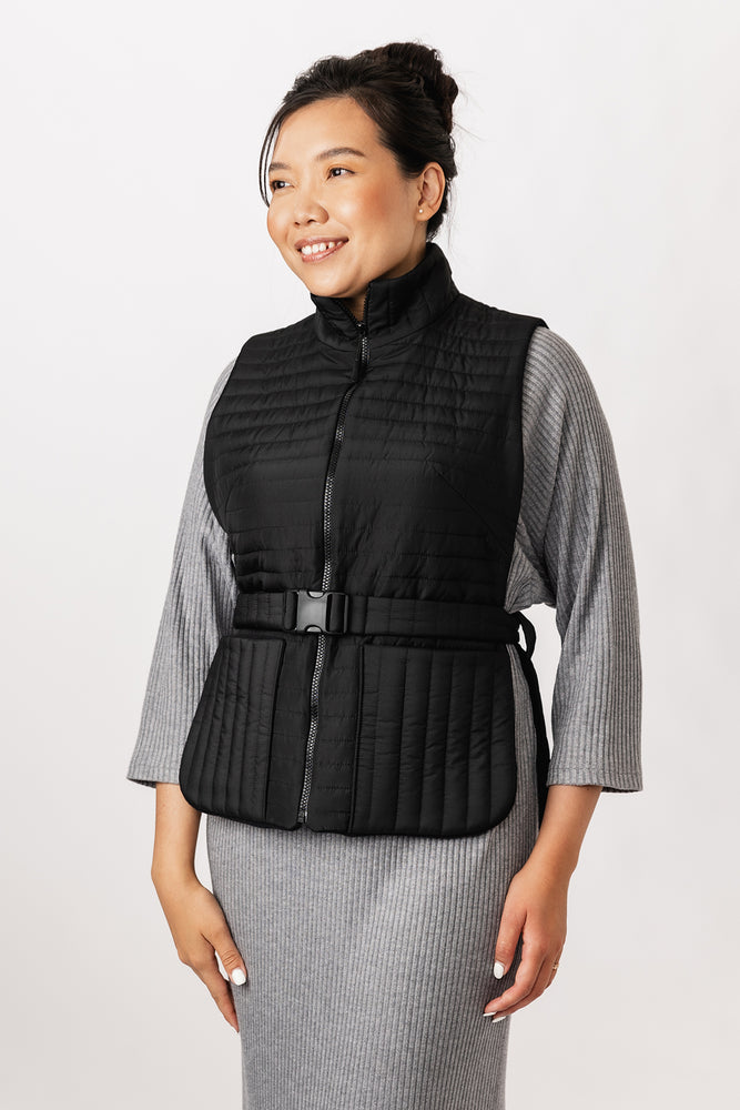 SAANA PUFFER VEST • PDF Pattern