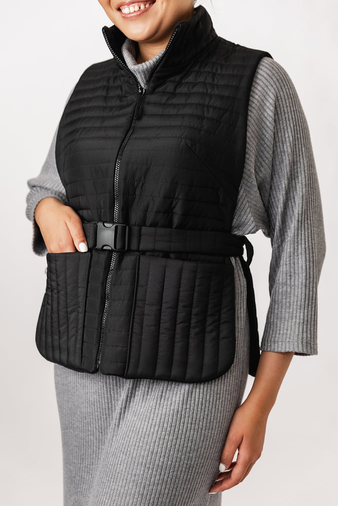 SAANA PUFFER VEST • PDF Pattern