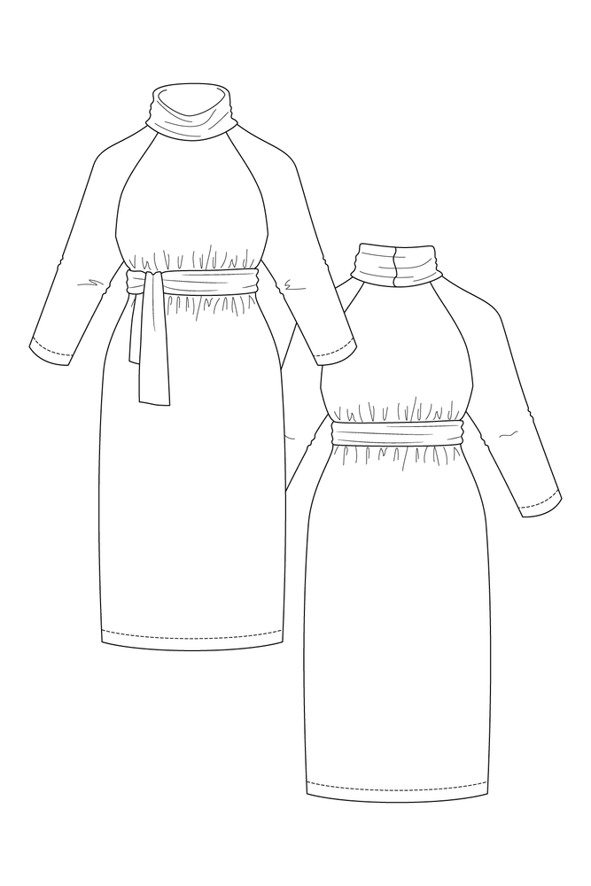 SALLA SWEATER DRESS • PDF Pattern