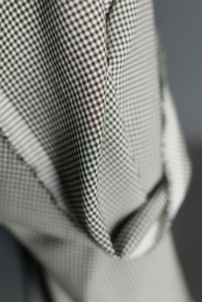 TENCEL GINGHAM • Moss $46.00/metre