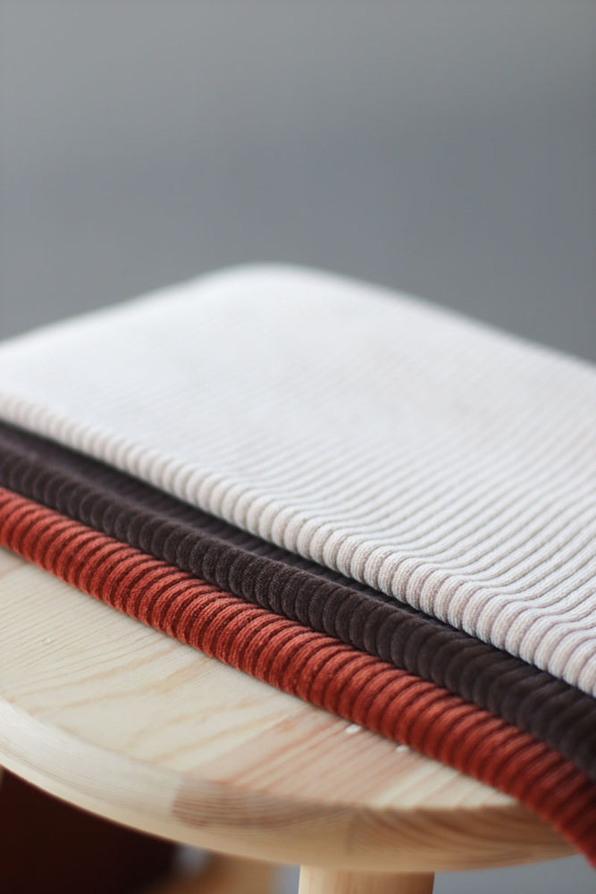 ORGANIC VELVETY CORD • Dune SALE $48.00/metre