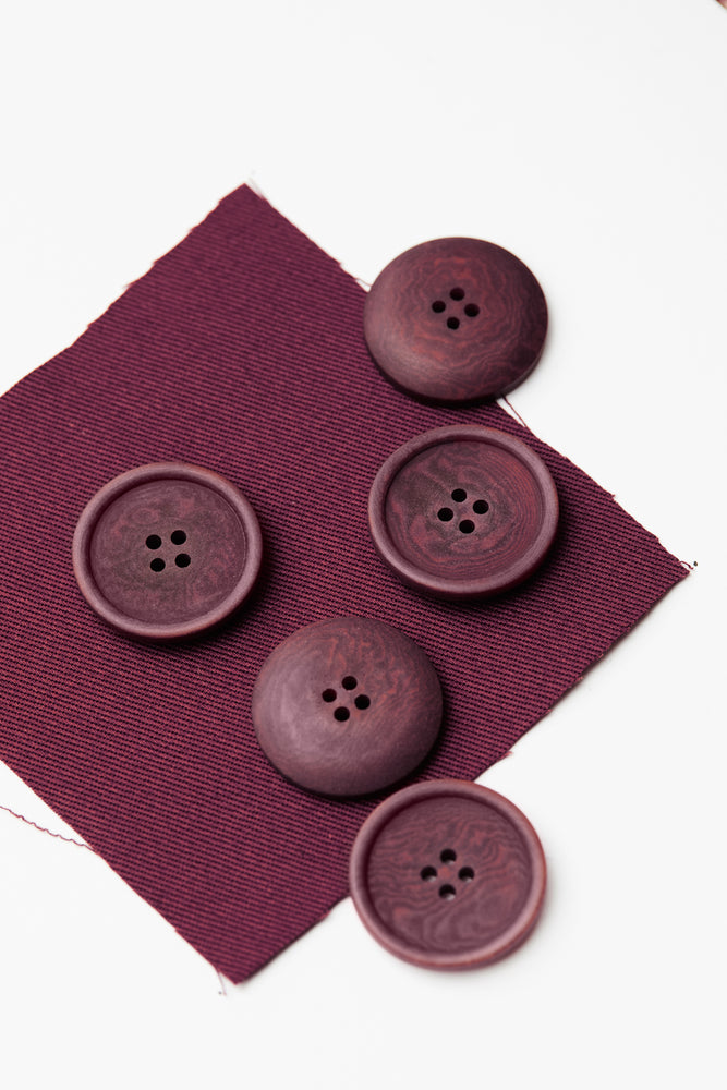 BLAZE COROZO BUTTONS • Fuchsia • 28mm