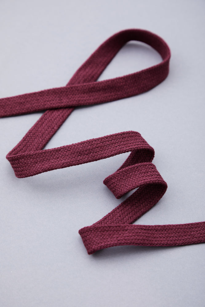 FLAT COTTON CORD • mind the MAKER® • 10mm • $4.50/metre