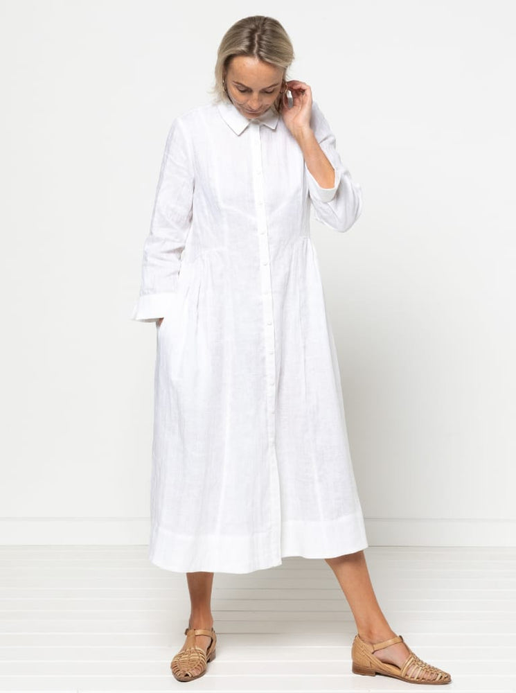 STYLE ARC • HAMPTON WOVEN DRESS • PATTERN SCISSORS FROCK – Pattern ...