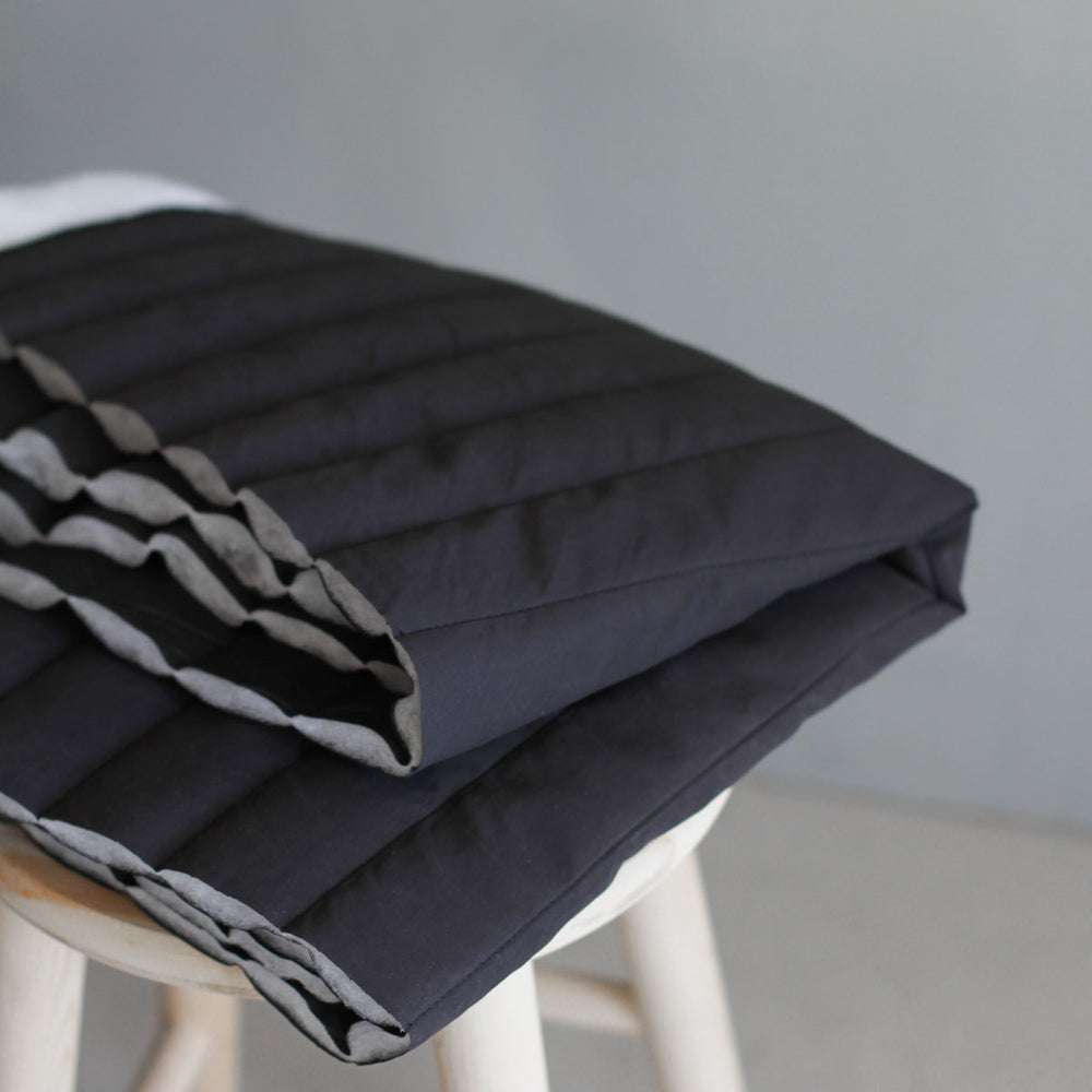 JORDAN QUILT • STRIP • Black SALE $45.00/metre