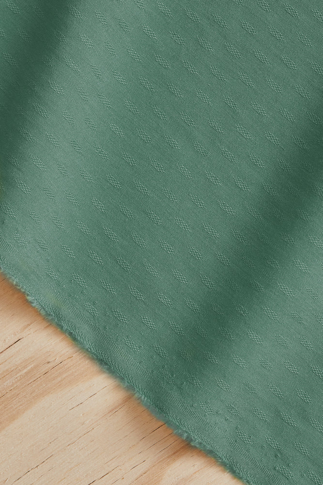 LIGHT DIAMOND JACQUARD • Aqua $52.00/metre