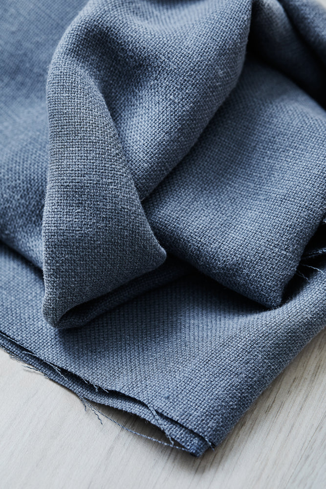 TENCEL™ LYOCELL/LINEN • MARA • Dusty Blue $56.00/metre