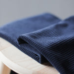 ORGANIC VELVETY CORD • Indigo Night SALE $48.00/metre