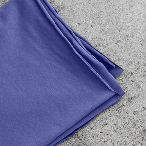 ORGANIC SINGLE JERSEY • Violet Blue $45.00/metre