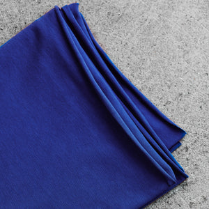 ORGANIC SINGLE JERSEY • Cobalt Blue  $45.00/metre