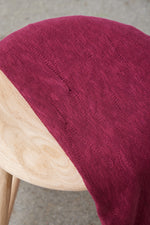 ORGANIC SLUB JACQUARD KNIT • Fuchsia $52.00/metre