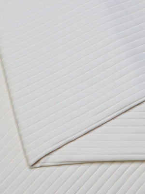 ORGANIC WIDE DERBY RIB • Creamy White $49.00/metre