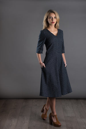 THE A-LINE DRESS Paper Pattern Pattern Scissors Frock THE A-LINE DRESS Paper Pattern Pattern Scissors Frock