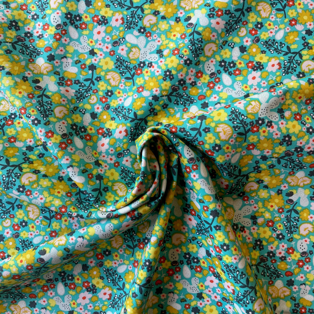 DAY TRIP • SUMMER FIELD • Remnant 212cm – Pattern Scissors Frock