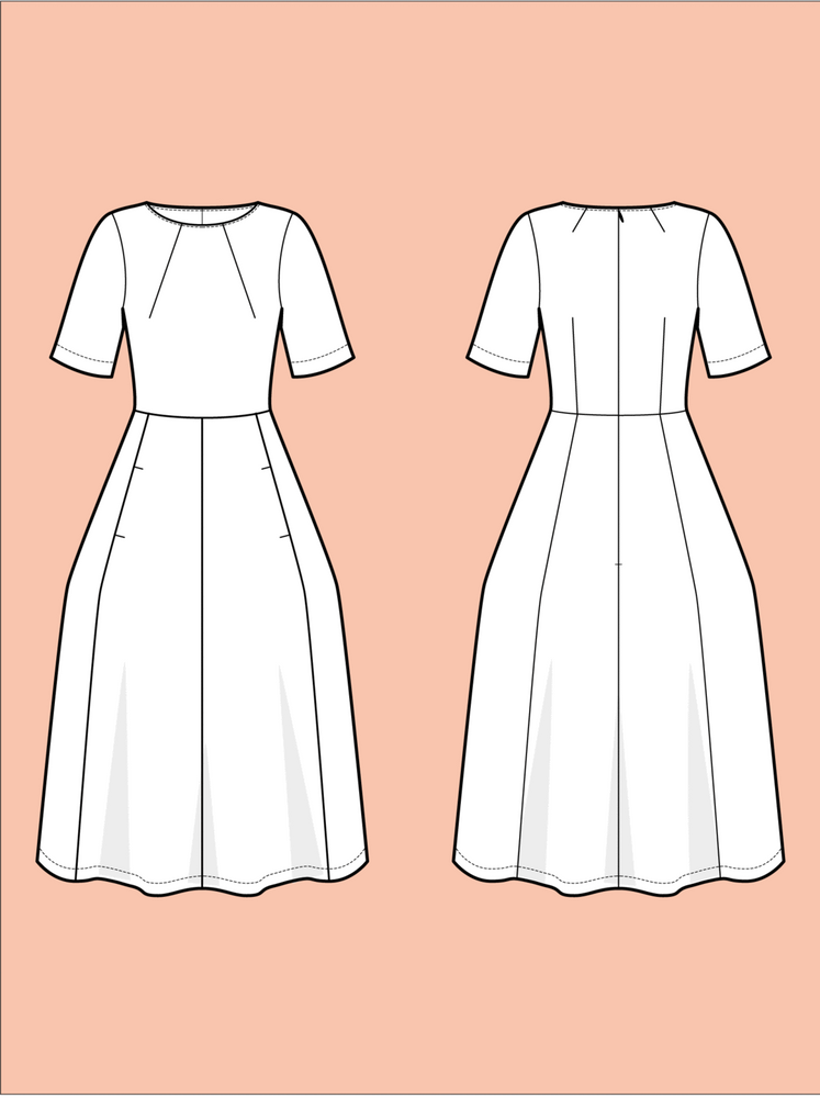 the assembly line tulip dress Tulip Dress Pattern