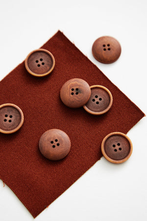 BLAZE COROZO BUTTONS • Sienna • 28mm