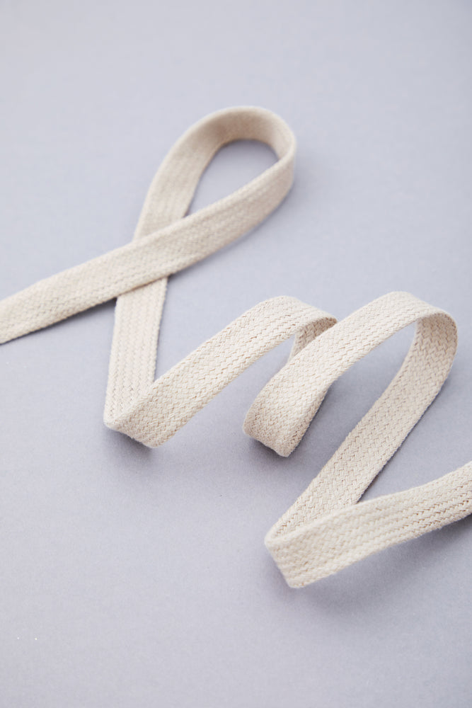 FLAT COTTON CORD • mind the MAKER® • 10mm • $4.50/metre