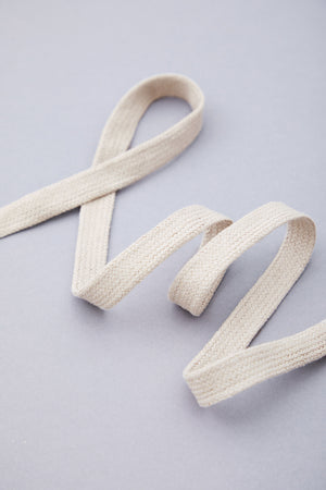 FLAT COTTON CORD • mind the MAKER® • 10mm • $4.50/metre