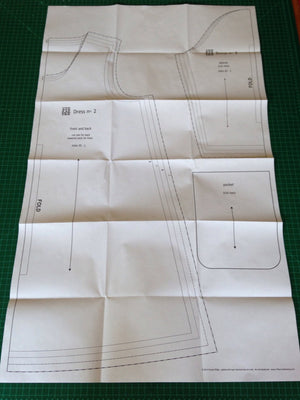 DRESS No. 2 • Pattern • Patterns Scissors Frock – Pattern Scissors Frock