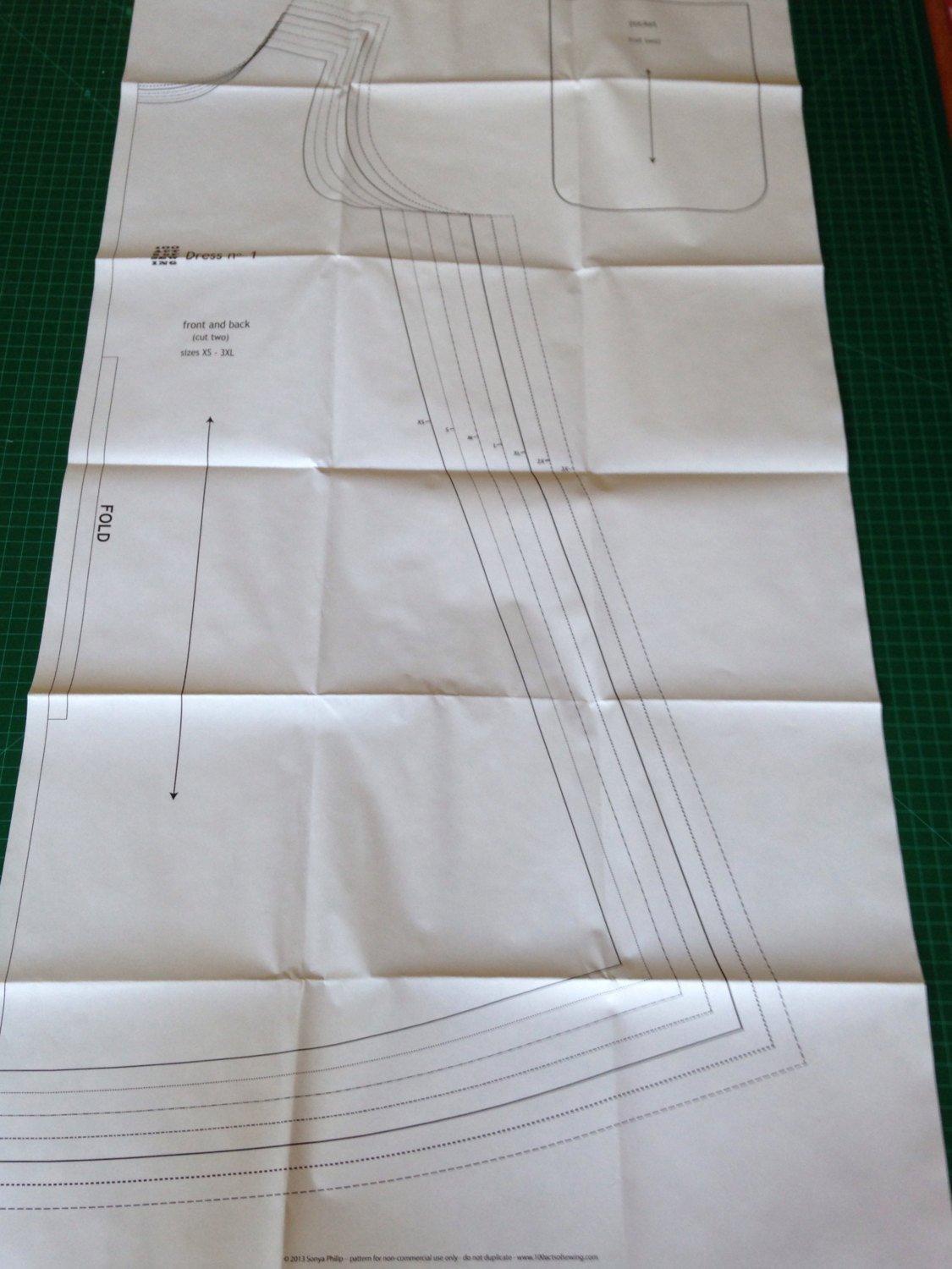 DRESS No. 1 • Pattern • Patterns Scissors Frock – Pattern Scissors Frock